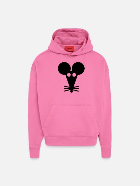 Ratte - Hoodie- made by SPREAD  - AURA PINK