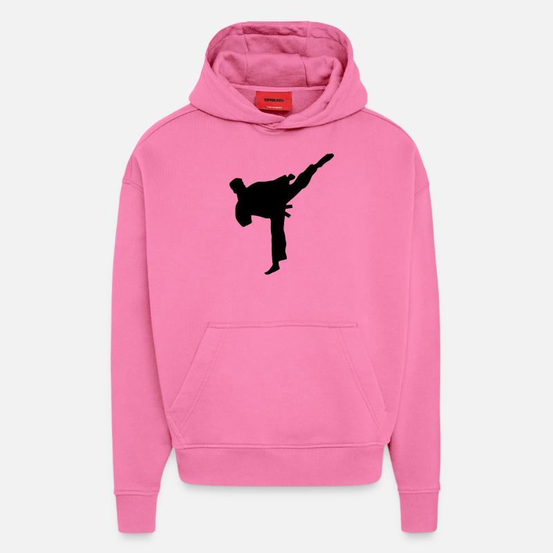 kampfsport_b_1c - Hoodie- made by SPREAD - AURA PINK