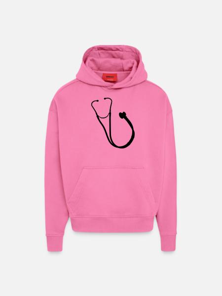 stetoscope profession - Hoodie- made by SPREAD - AURA PINK