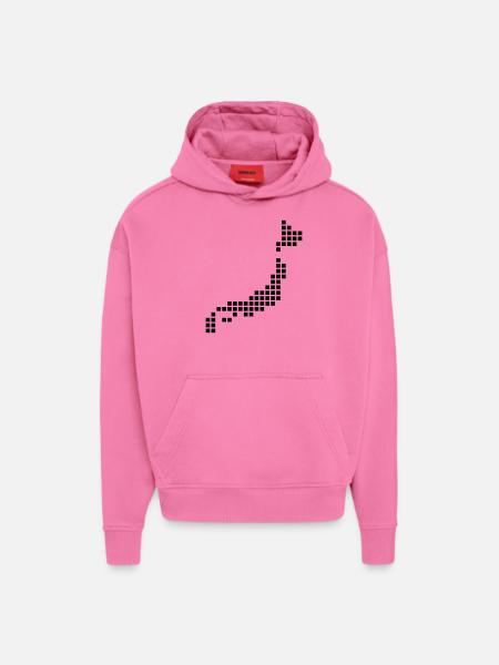 Japan - Hoodie- made by SPREAD  - AURA PINK