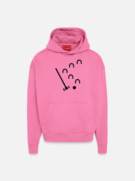 Krocket - Hoodie- made by SPREAD - AURA PINK