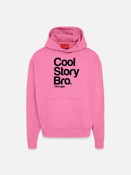 coolstorybro - Hoodie- made by SPREAD  - AURA PINK
