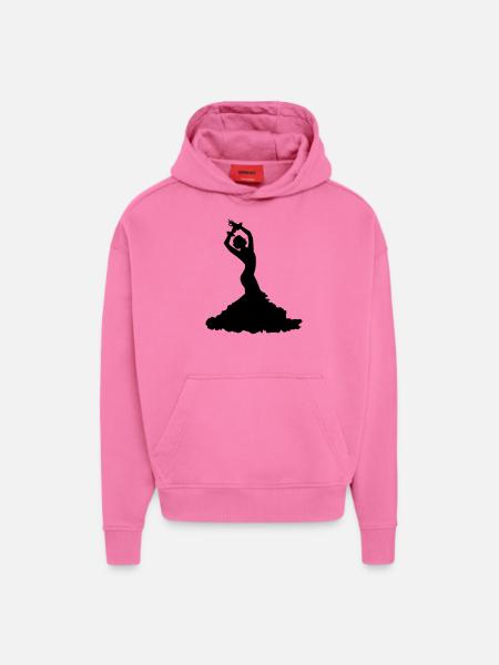Flamenco - Hoodie- made by SPREAD  - AURA PINK