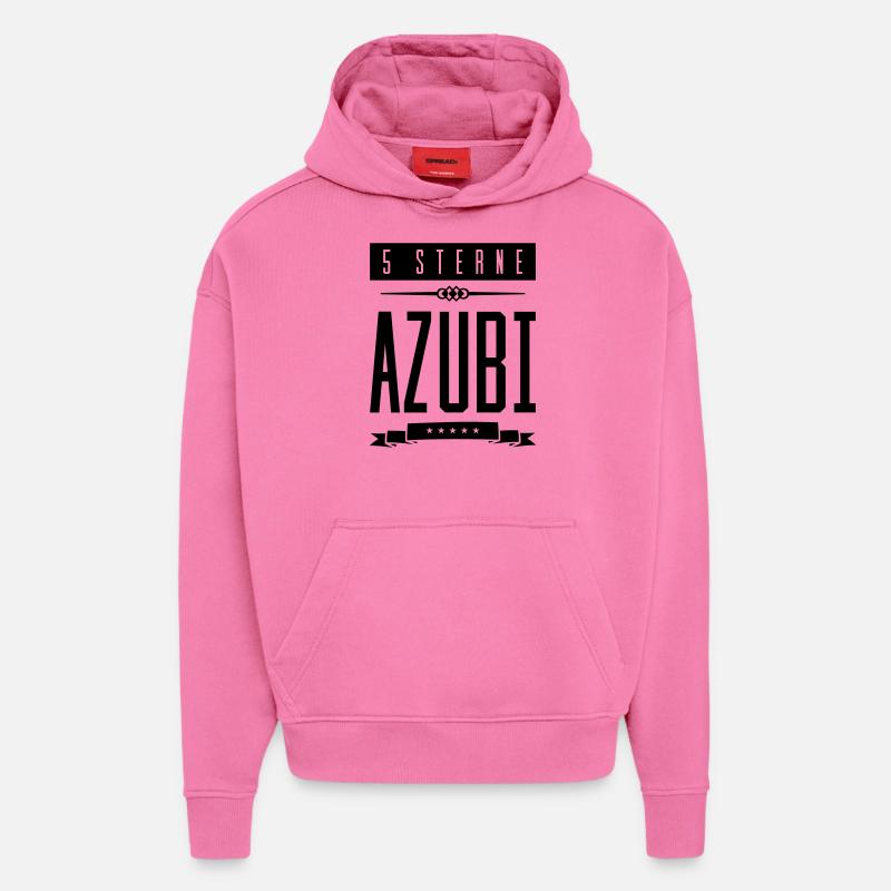 5 sterne azubi - Hoodie- made by SPREAD  - AURA PINK