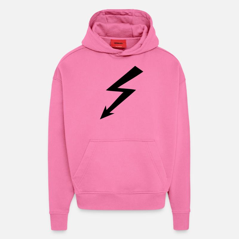 Blitz - Hoodie- made by SPREAD  - AURA PINK