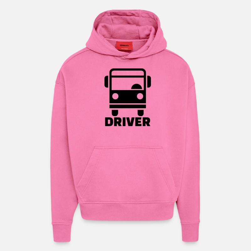 Busfahrer - Hoodie- made by SPREAD  - AURA PINK