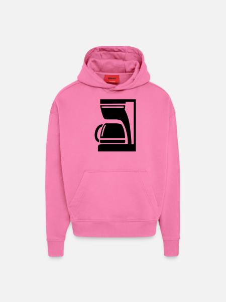 Coffee Maker Espresso - Hoodie- made by SPREAD  - AURA PINK