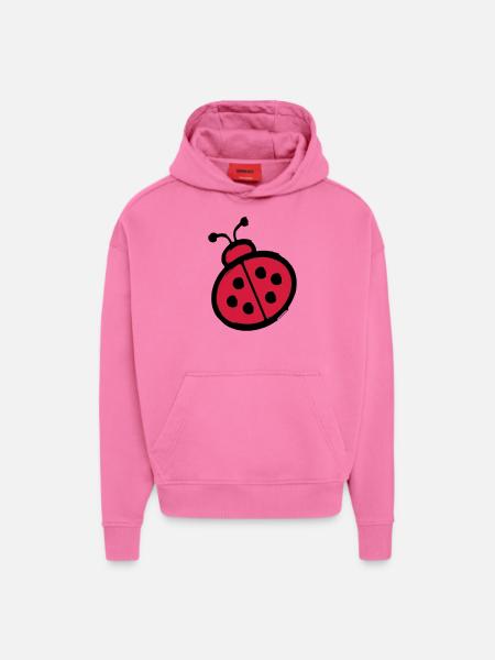ladybug - Hoodie- made by SPREAD  - AURA PINK