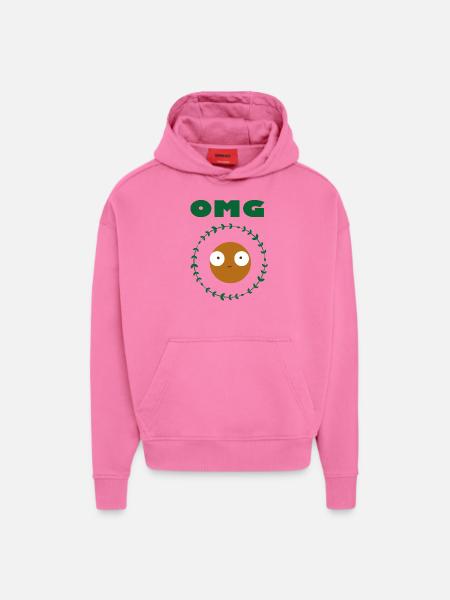 OMG - Hoodie- made by SPREAD  - AURA PINK