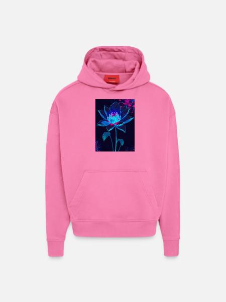 Flourish in the Void - Hoodie- made by SPREAD - AURA PINK