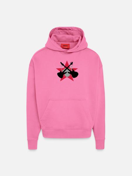 band - Hoodie- made by SPREAD  - AURA PINK