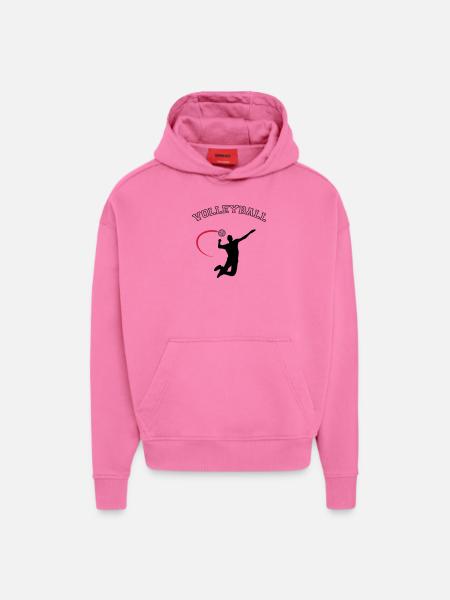 volleyball - Hoodie- made by SPREAD - AURA PINK