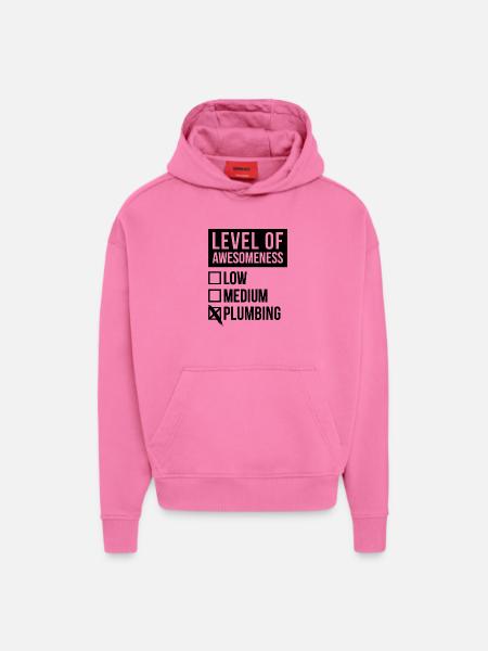 Klempner Klempner Klempner Klempner - Hoodie- made by SPREAD - AURA PINK