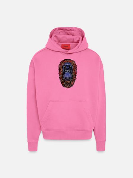 Butler by Jon Ball - Hoodie- made by SPREAD - AURA PINK