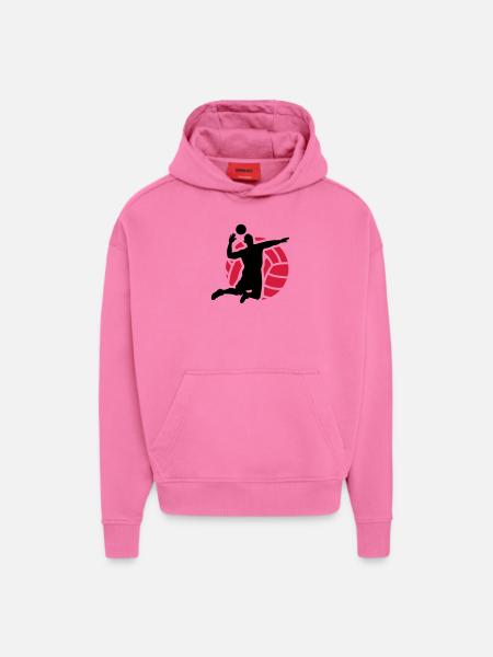 volleyball - Hoodie- made by SPREAD - AURA PINK