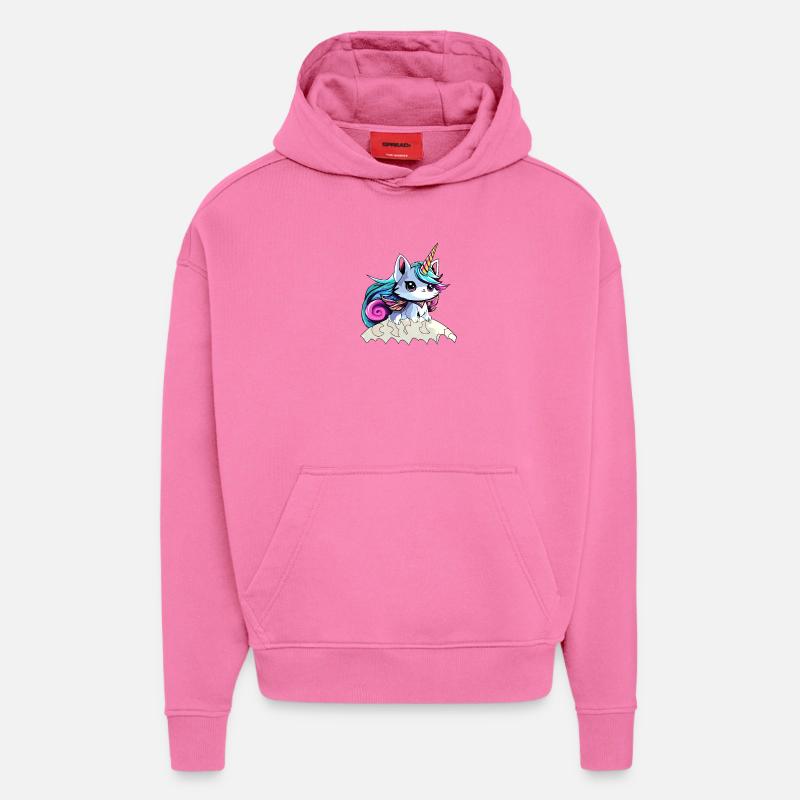Fee Einhorn Katze - Hoodie- made by SPREAD  - AURA PINK