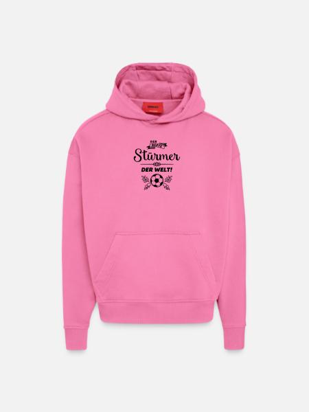 der beste stürmer - Hoodie- made by SPREAD  - AURA PINK
