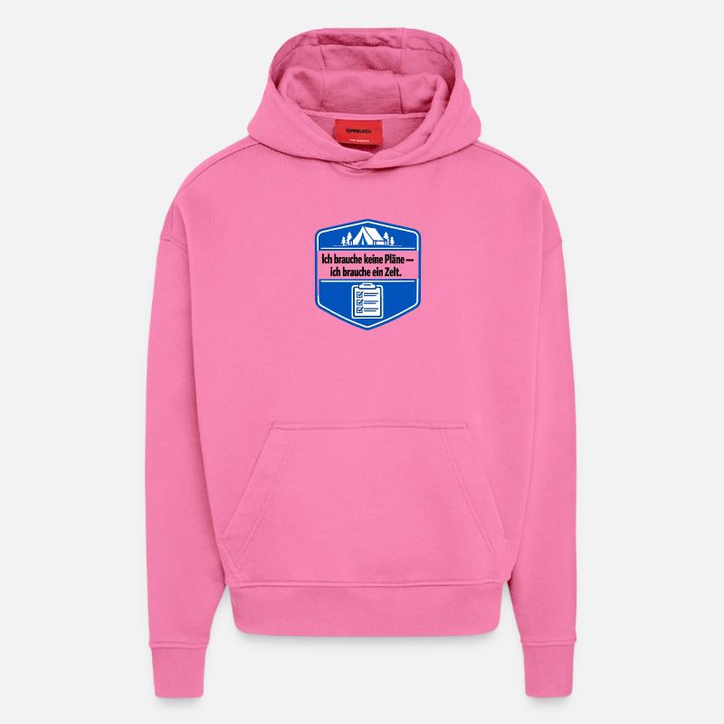 I'm a camper - Hoodie- made by SPREAD - AURA PINK