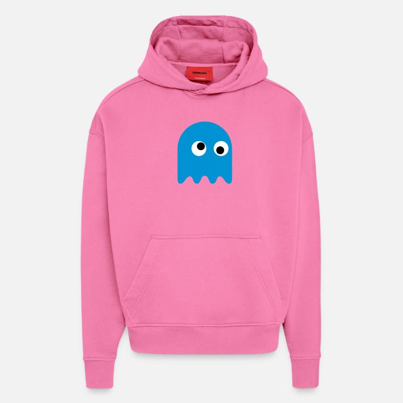 Game Classics Ghost - Hoodie- made by SPREAD  - AURA PINK