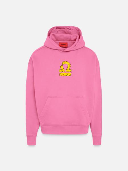Zodiac Sternzeichen Waage - Hoodie- made by SPREAD - AURA PINK