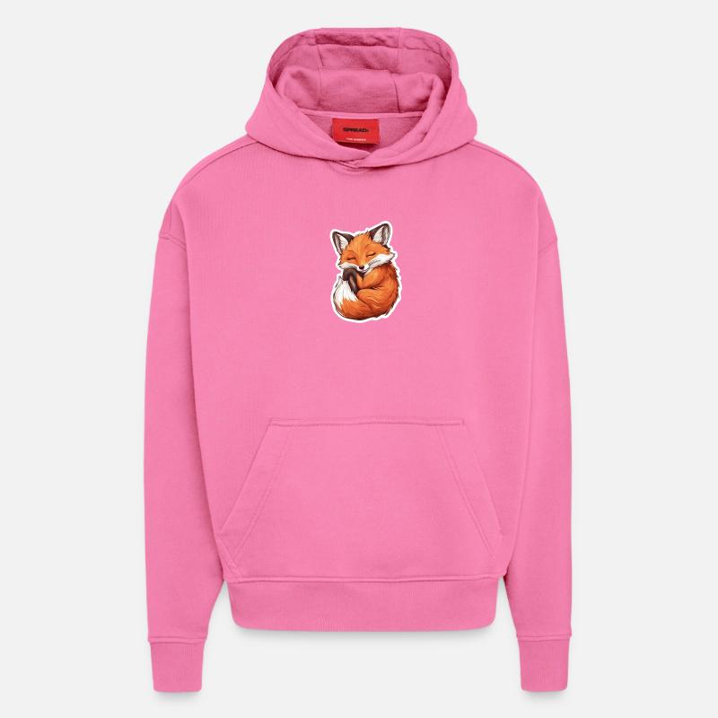 Fuchs - Hoodie- made by SPREAD  - AURA PINK