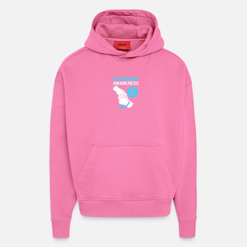 Scleroderma - Hoodie- made by SPREAD  - AURA PINK