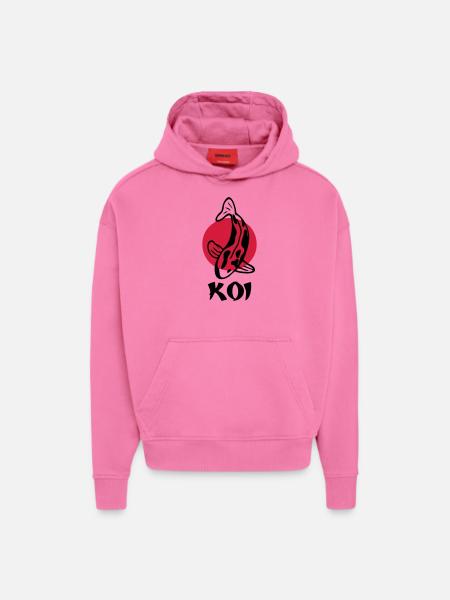 Koi - Hoodie- made by SPREAD  - AURA PINK