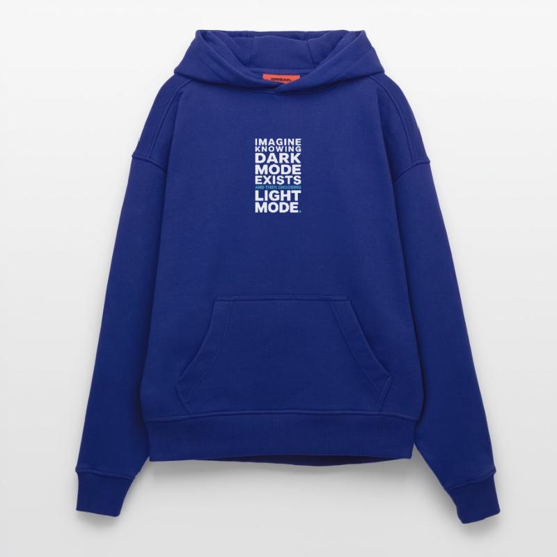 Dark Mode Exists Programmierer IT Nerd Coder Büro Hoodie- made by SPREAD 