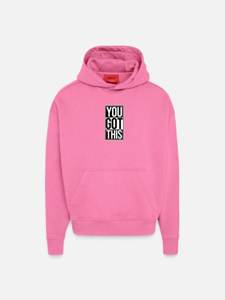 You Got This Motivational Inspirational Quote - Hoodie- made by SPREAD - AURA PINK