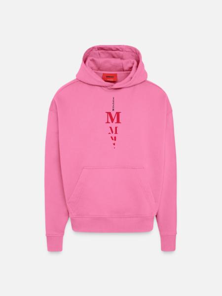 M girl - Hoodie- made by SPREAD  - AURA PINK