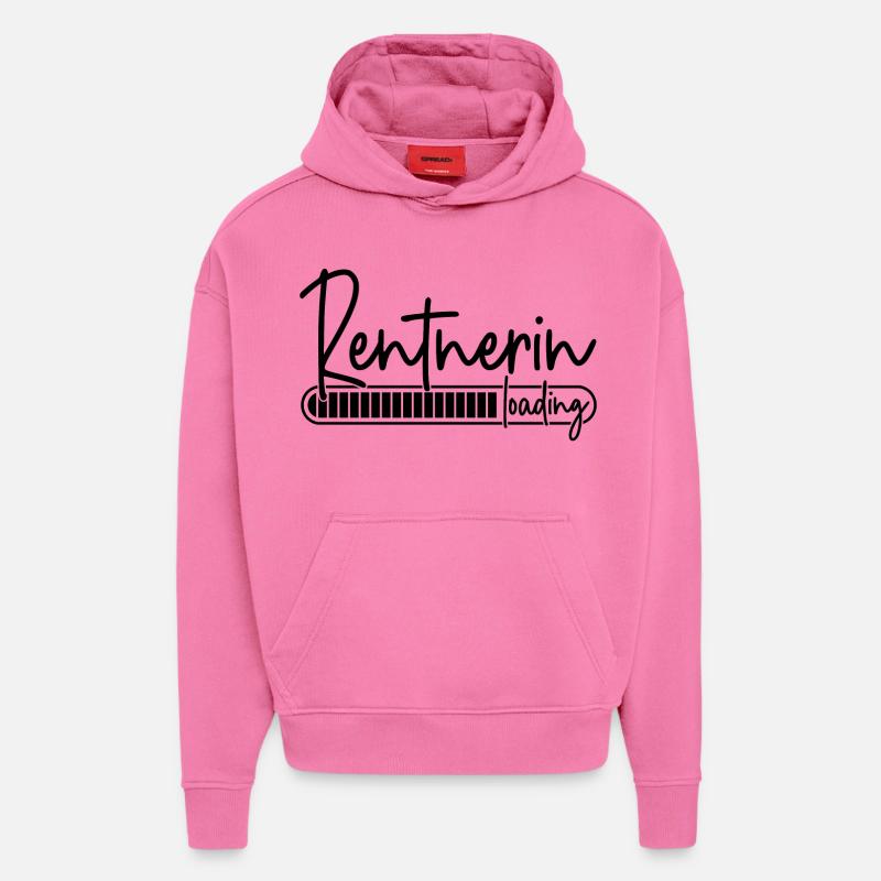 Rentnerin Loading - Hoodie- made by SPREAD  - AURA PINK