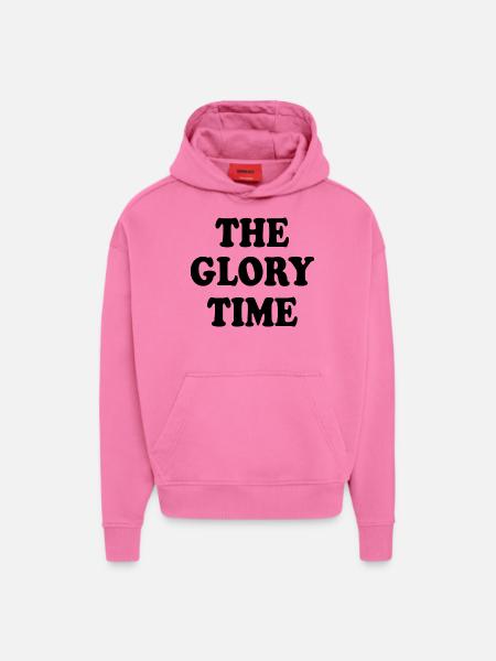 The glory time - Hoodie- made by SPREAD  - AURA PINK