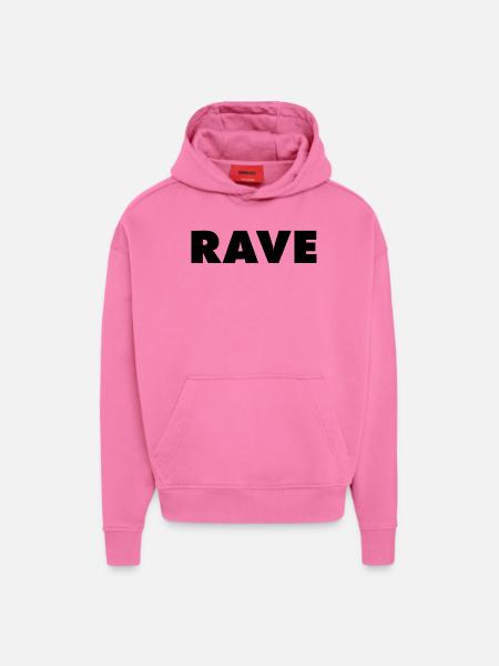 RAVE - Hoodie- made by SPREAD  - AURA PINK
