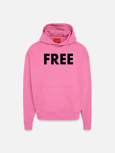 Free - Hoodie- made by SPREAD  - AURA PINK