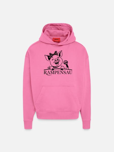 Ramp pig - Hoodie- made by SPREAD - AURA PINK