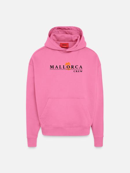 Mallorca Crew - Hoodie- made by SPREAD  - AURA PINK