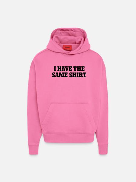 i have the same shirt - Hoodie- made by SPREAD  - AURA PINK