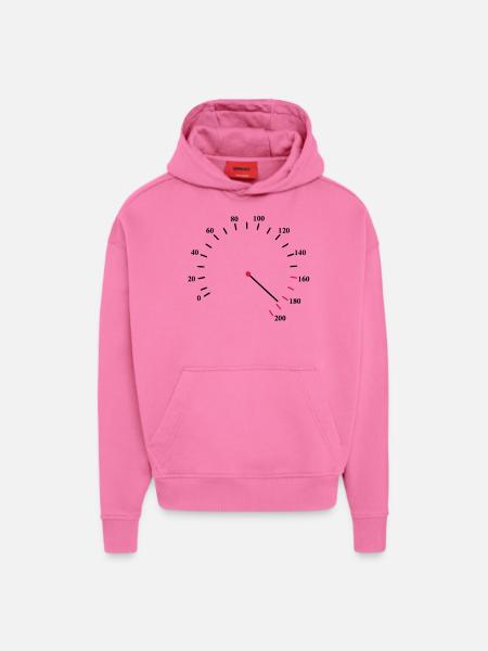 Speedometer Quick - Hoodie- made by SPREAD  - AURA PINK