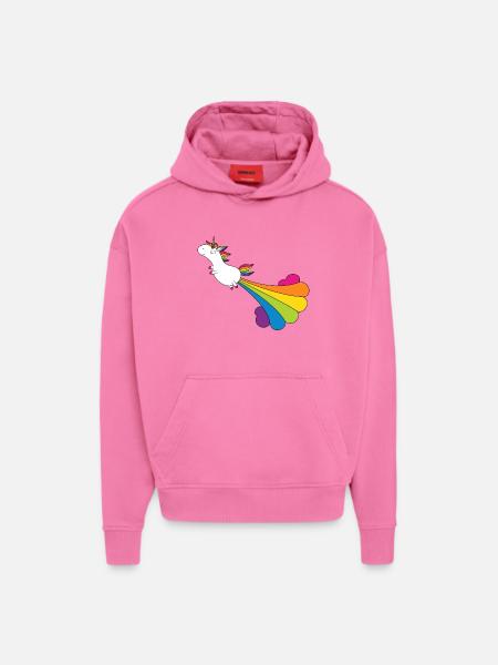 Pupsendes Einhorn - Hoodie- made by SPREAD - AURA PINK