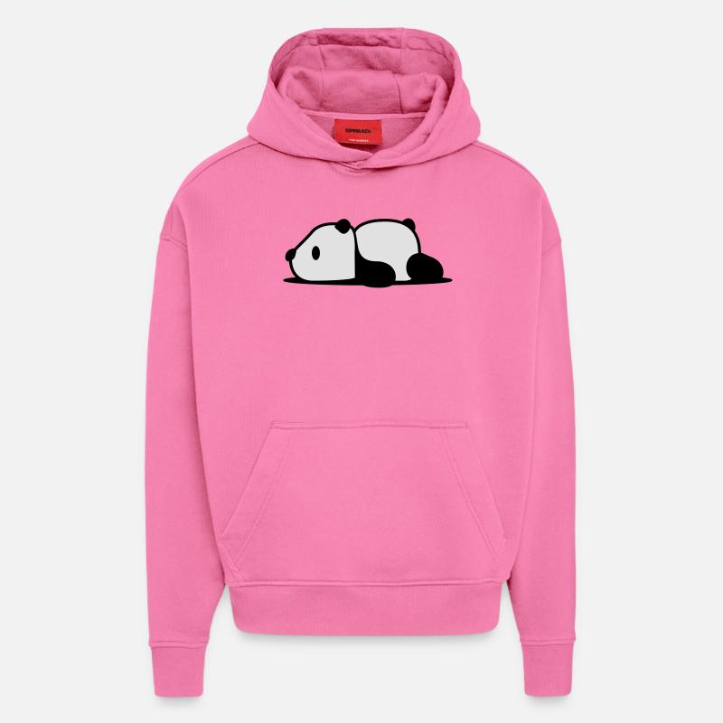 Panda - Hoodie- made by SPREAD  - AURA PINK