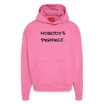 Cinema / Film / Zitat / TV-Serie - Hoodie- made by SPREAD  - AURA PINK - Vorne - Dylan (187cm)