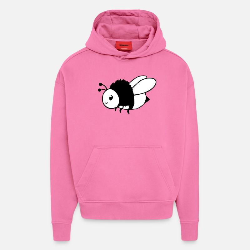 Bienke Imker Geschenk - Hoodie- made by SPREAD  - AURA PINK