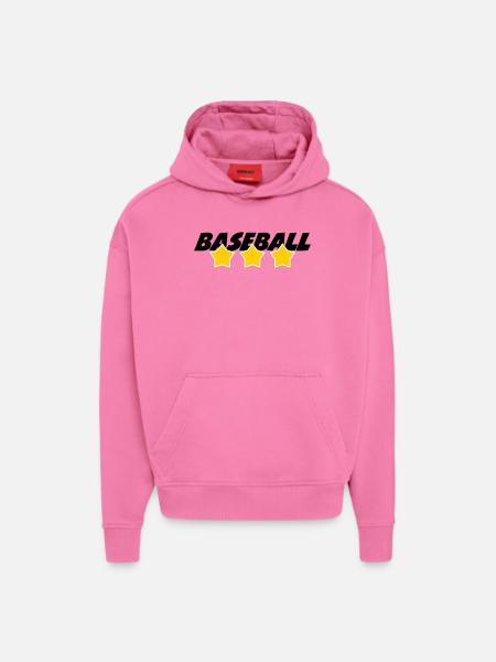 Baseball – Sport - Hoodie- made by SPREAD - AURA PINK