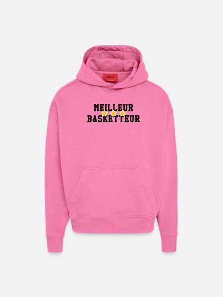 Best Basketball Player - Hoodie- made by SPREAD  - AURA PINK