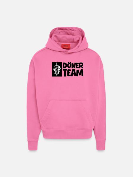 Döner Team - Hoodie- made by SPREAD  - AURA PINK