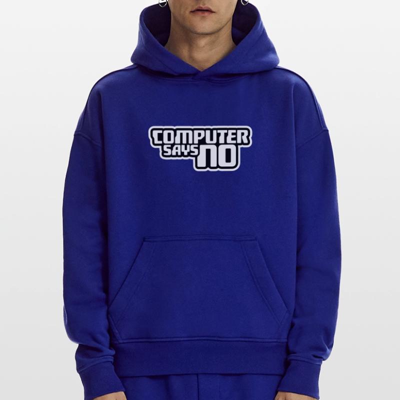 Computer Says No Lustig Programmierer Nerd Technik Hoodie- made by SPREAD 