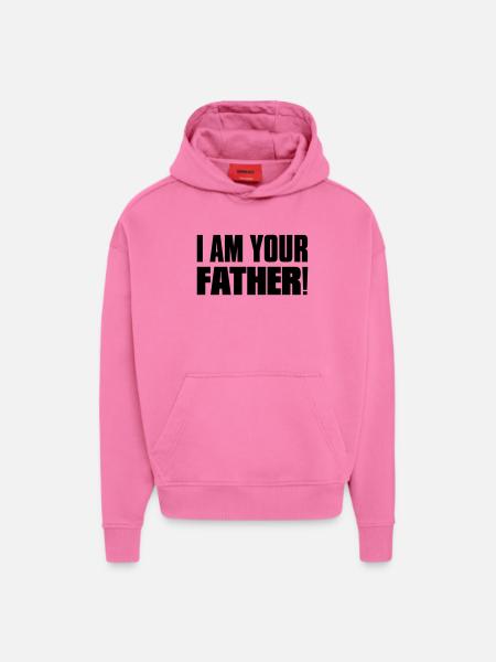 i am your father - Hoodie- made by SPREAD  - AURA PINK