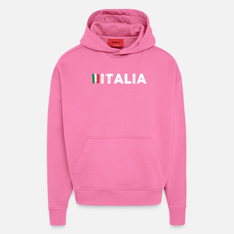 request_image_needed - Hoodie- made by SPREAD  - AURA PINK