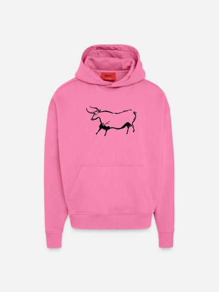 Auroch - Hoodie- made by SPREAD  - AURA PINK