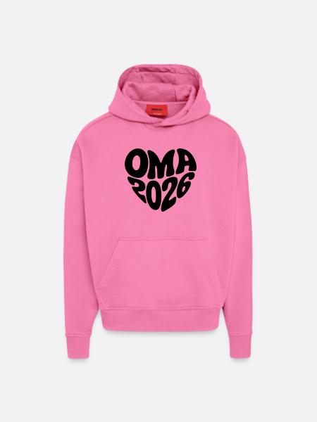 Oma 2026 - Hoodie- made by SPREAD - AURA PINK